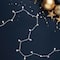50ct. Warm White LED G12 Berry Mini Christmas String Lights with White Wire